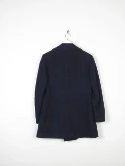 Men's Vintage Navy 1970s Peacoat S