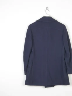 Men's Vintage Navy 1970s Peacoat S