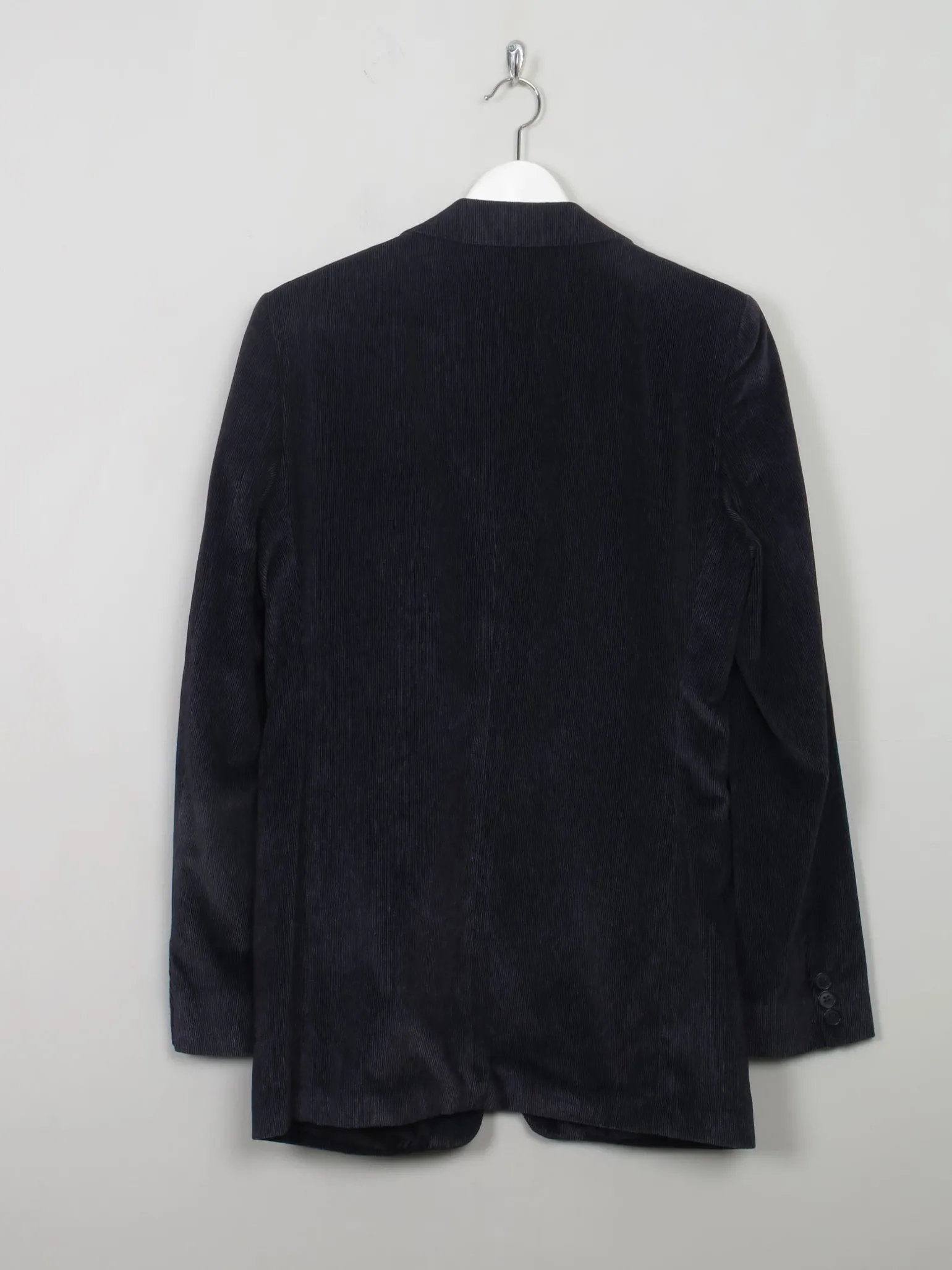 Men's Vintage Navy Velvet Jacket 38"