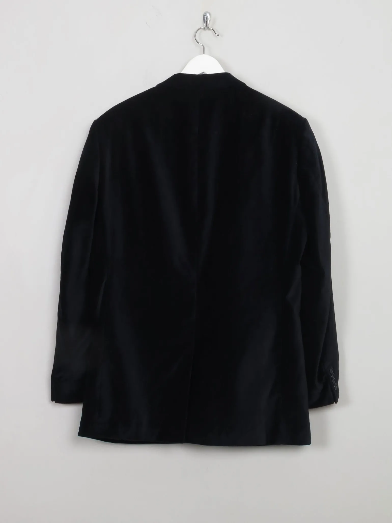 Men's Vintage Navy Velvet Jacket 42”