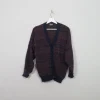 Men's Vintage Patterned Cardigan XS