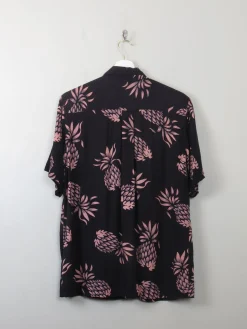 Men's Vintage Pineapple Hawaiian Shirt S/M