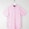 Men's Vintage Pink Check Ralph  Lauren Shirt L