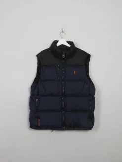Men's Vintage Polo Ralph Lauren Puffer Gilet M