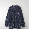Men's Vintage Printed Fleece Pull-On Jacket XL