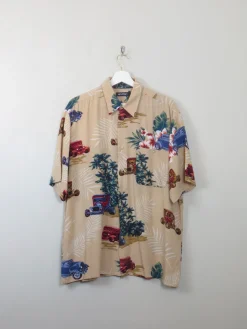 Men's Vintage Printed Shirt M/L