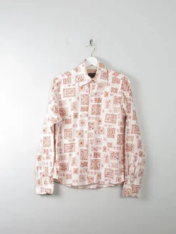 Men's Vintage Printed Shirt XS/S