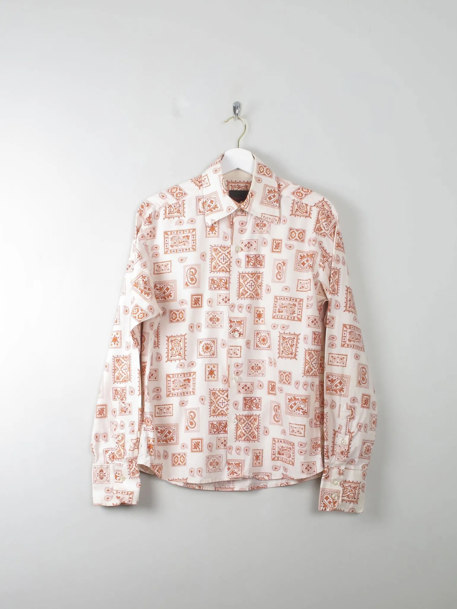 Men's Vintage Printed Shirt XS/S
