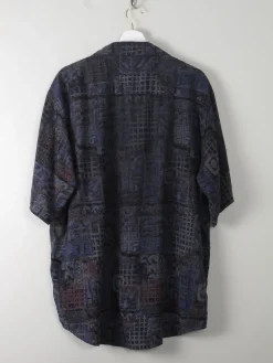 Men's Vintage Printed Shirt L