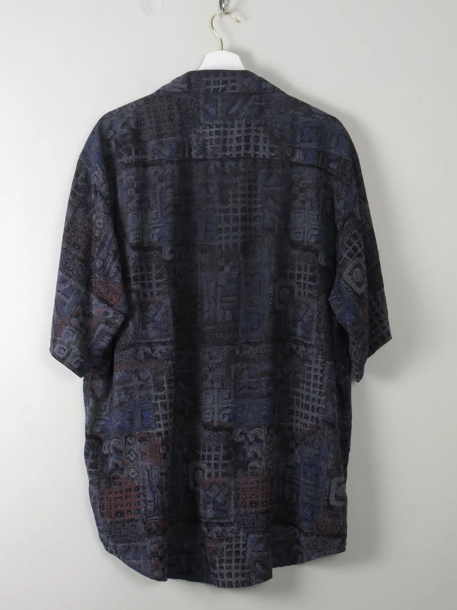 Men's Vintage Printed Shirt L
