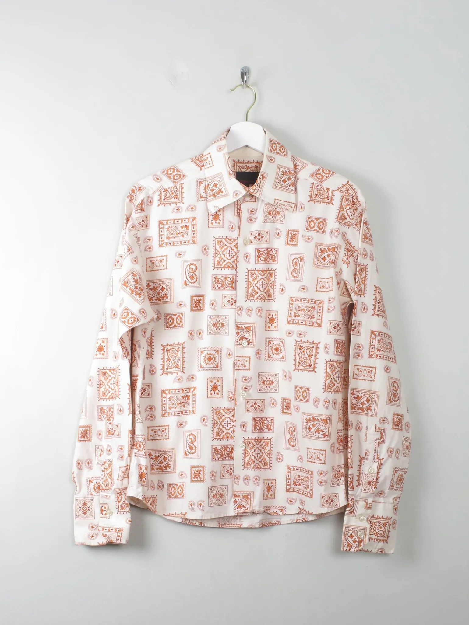 Men's Vintage Printed Shirt XS/S