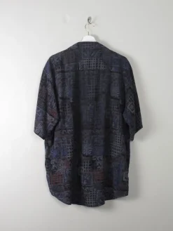 Men's Vintage Printed Shirt L