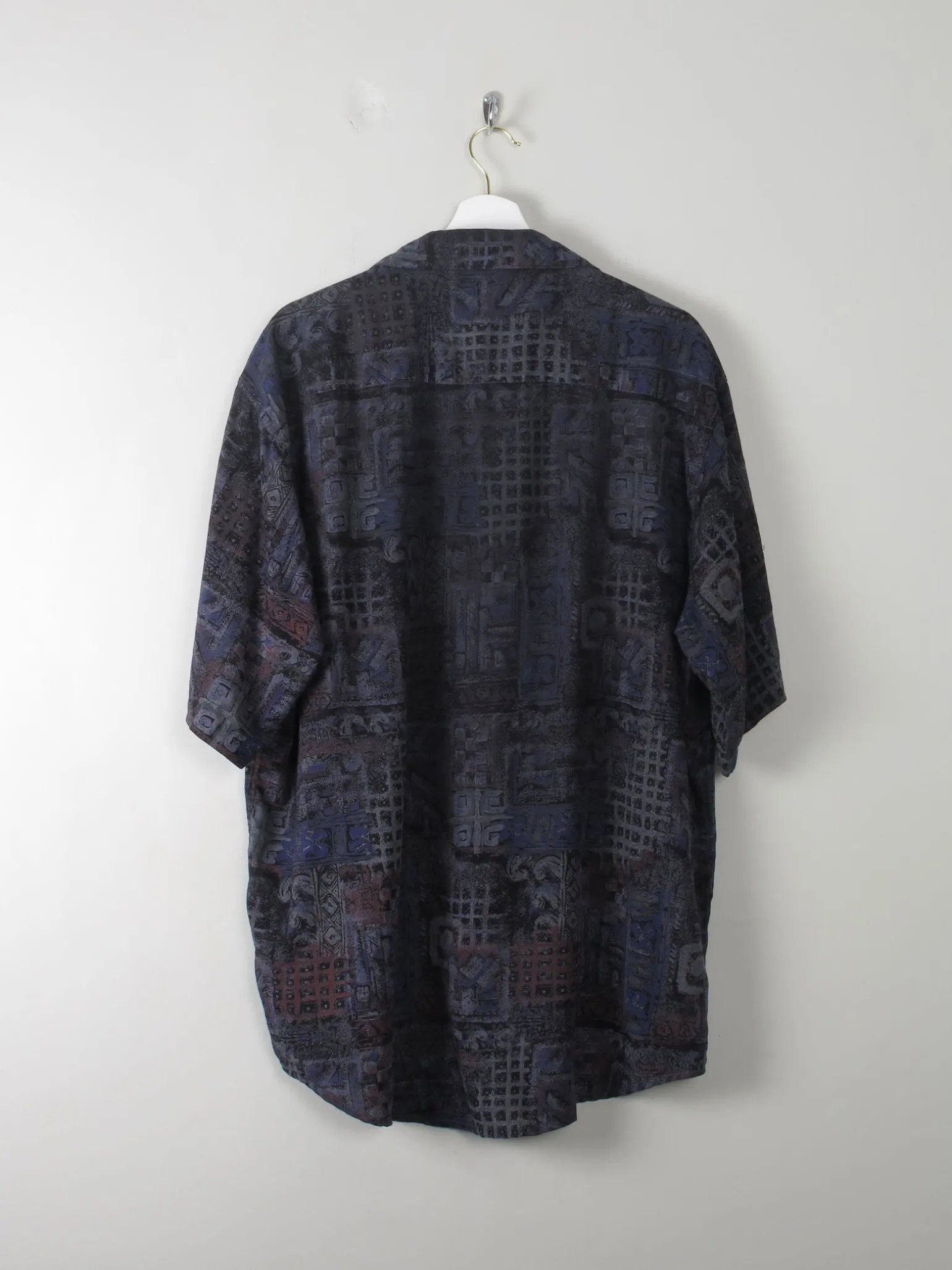 Men's Vintage Printed Shirt L