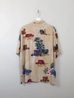 Men's Vintage Printed Shirt M/L