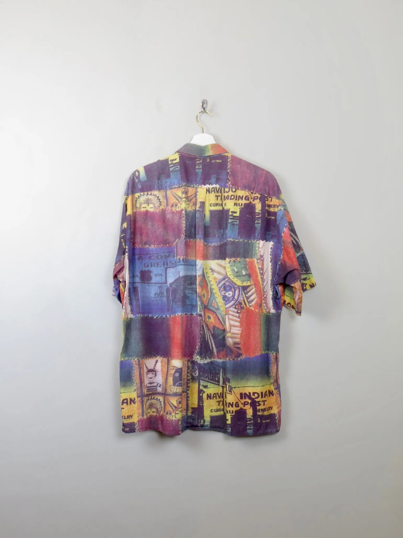 Men's Vintage Printed Shirt L/XL
