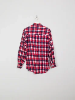 Men's Vintage Red Flannel Shirt S