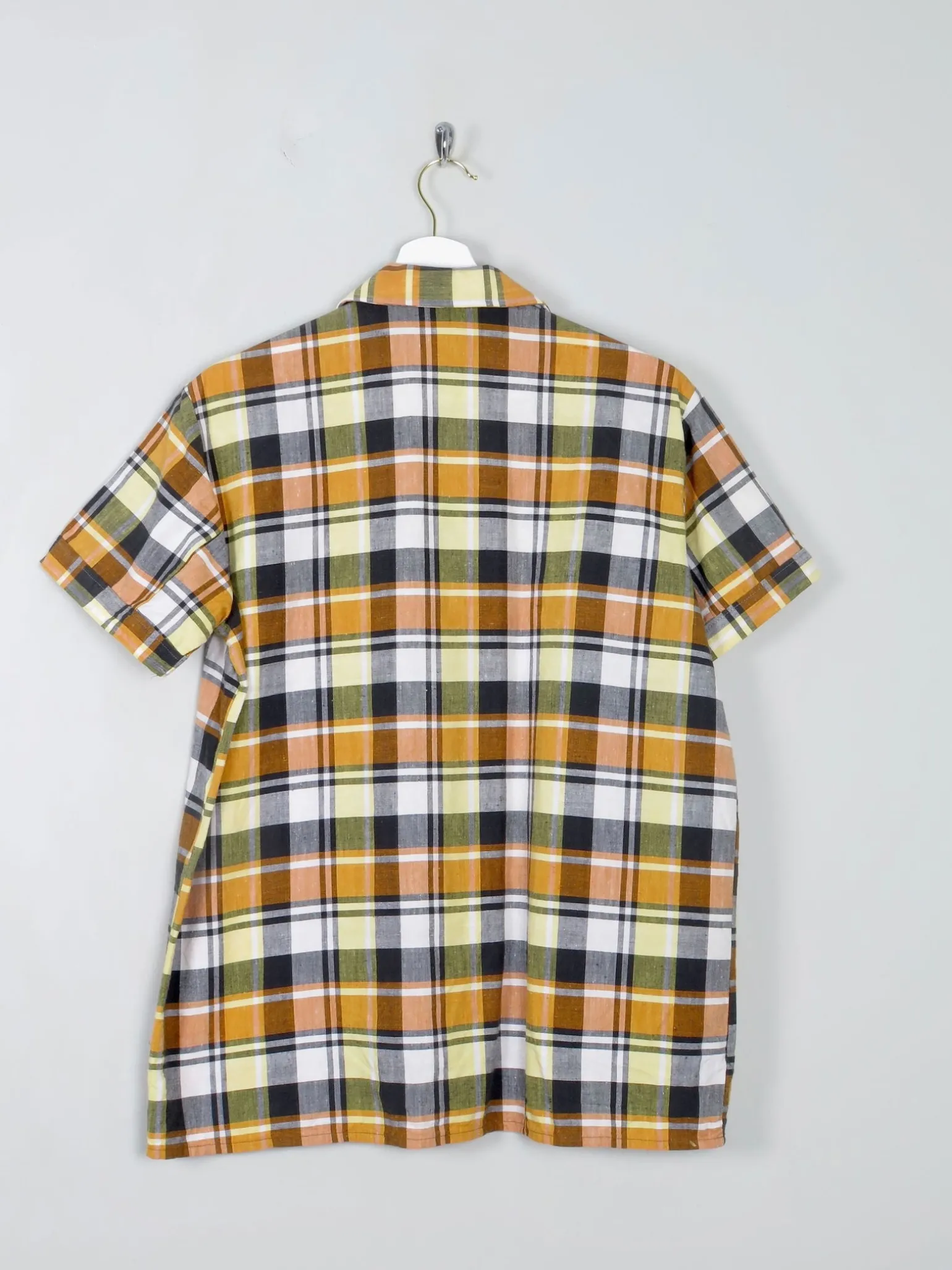 Men's Vintage 1950s Check Shirt S
