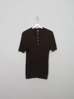 Men's Vintage 70s Ribbed Jumper M/L