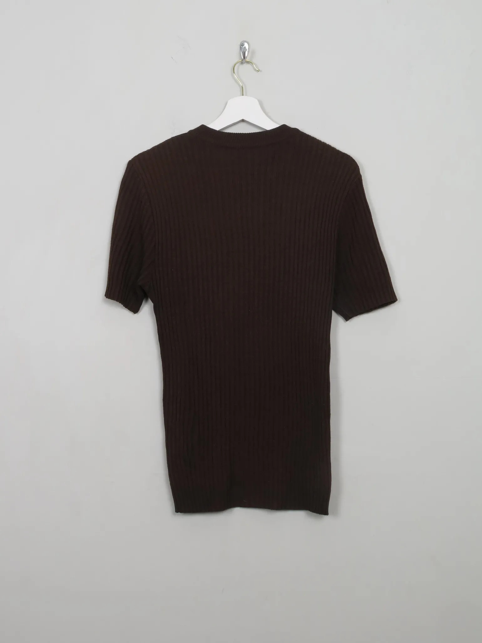 Men's Vintage 70s Ribbed Jumper M/L