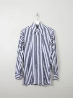 Men's Vintage 1970s Striped Shirt S/M