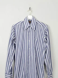 Men's Vintage 1970s Striped Shirt S/M