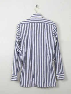 Men's Vintage 1970s Striped Shirt S/M