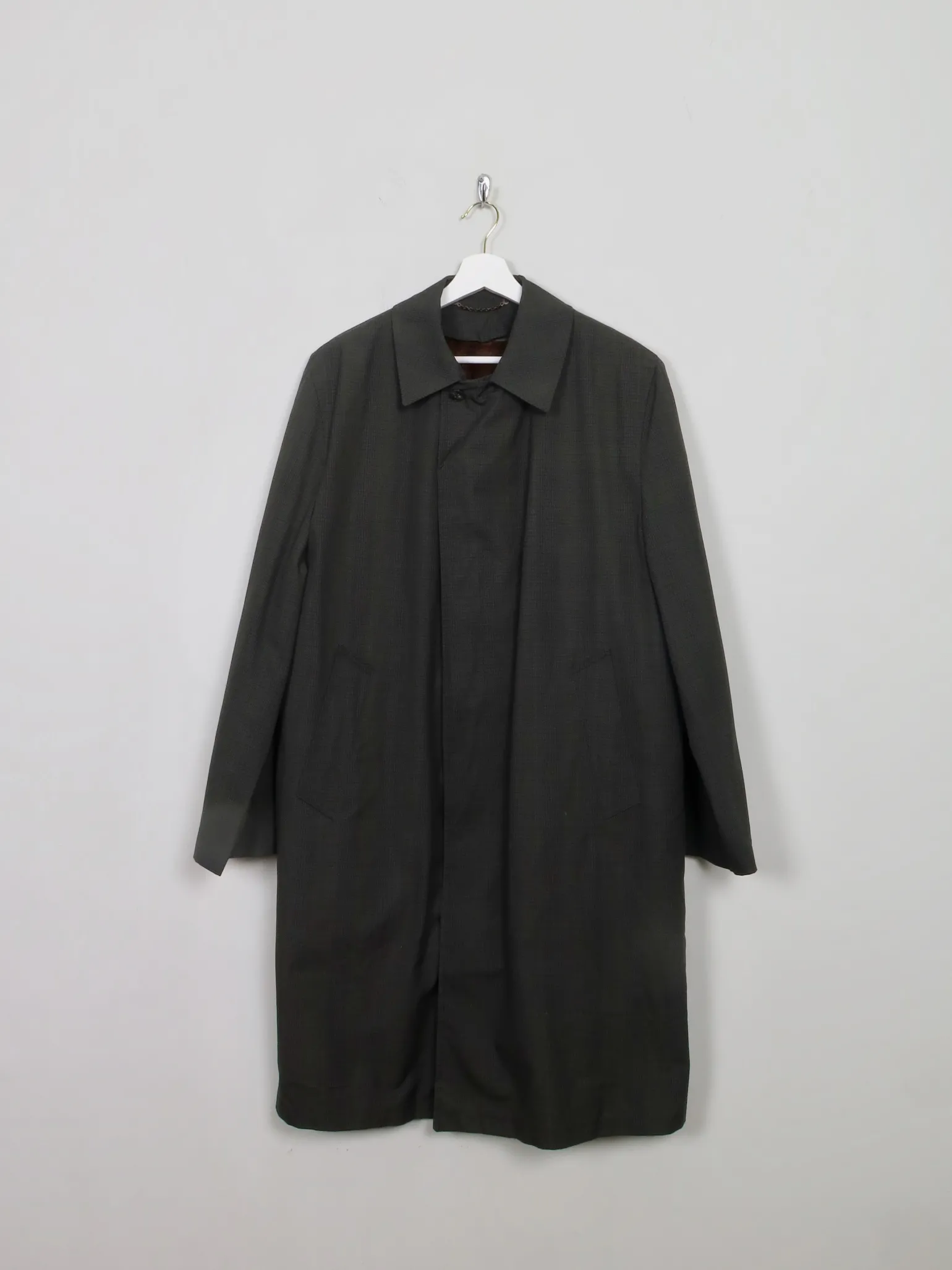 Men's Vintage 1950s Trench Coat L