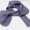 Men's Vintage Satin Printed Scarf