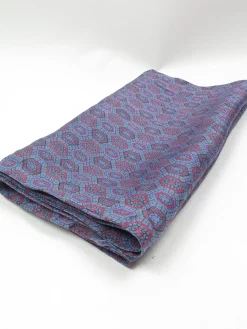 Men's Vintage Satin Printed Scarf