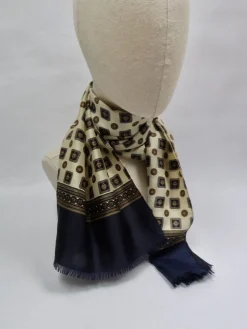 Men's Vintage Scarf Cravat