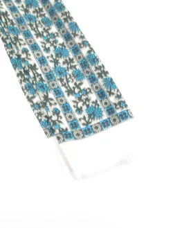Men's Vintage Scarf Silk Printeda