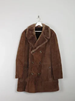 Men's Vintage Sheepskin 3/4 Coat L