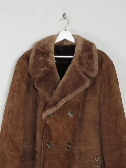 Men's Vintage Sheepskin 3/4 Coat L