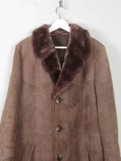 Men's Vintage Sheepskin Coat L