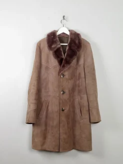 Men's Vintage Sheepskin Coat L