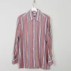 Men's Vintage Shirt 1970's Striped Royal Ascot L