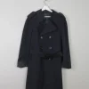 Mens Vintage Short Coat With Belt S