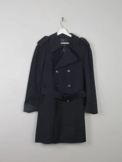 Mens Vintage Short Coat With Belt S