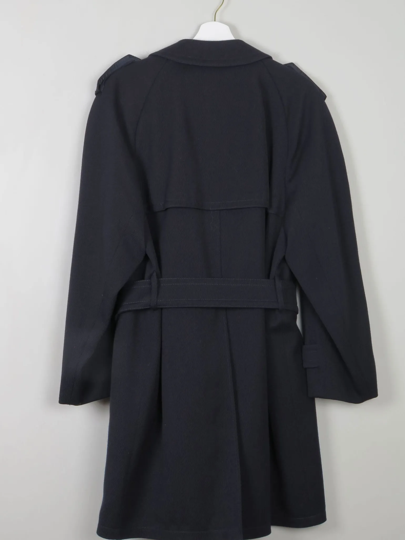 Mens Vintage Short Coat With Belt S