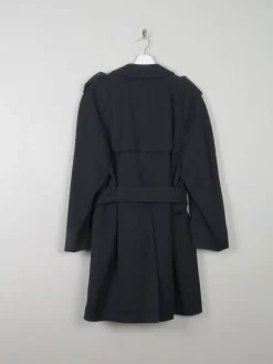 Mens Vintage Short Coat With Belt S