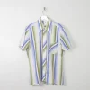 Men's Vintage Striped Shirt L