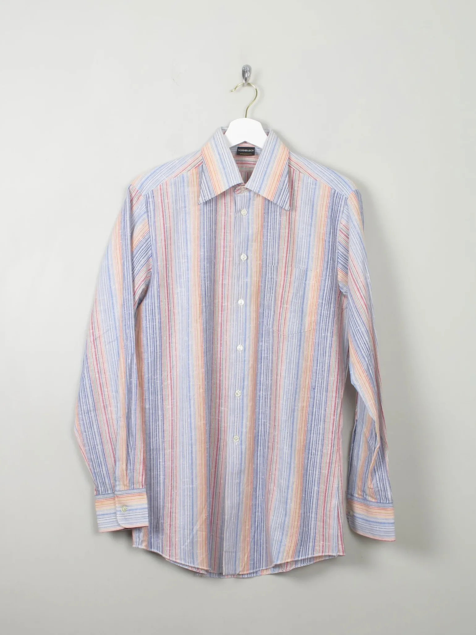 Men's Vintage Striped Shirt M