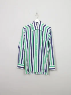 Men's Vintage Striped Shirt M