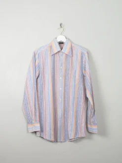 Men's Vintage Striped Shirt M