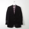 Men's Vintage Style Black Corduroy Jacket S