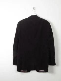 Men's Vintage Style Black Corduroy Jacket S