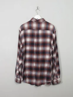 Men's Vintage Style Flannel Shirt L