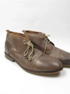 Men's Vintage Style Leather Paolo Sartori Boots /Shoes 44