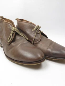 Men's Vintage Style Leather Paolo Sartori Boots /Shoes 44