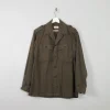 Men's Vintage Style Military Jacket L